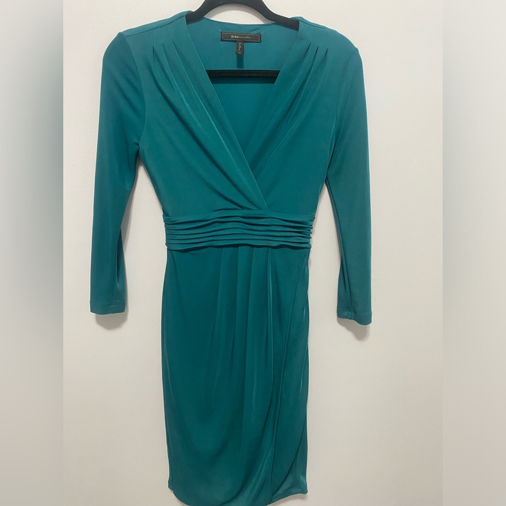 BCBGMaxAzri turquoise dress